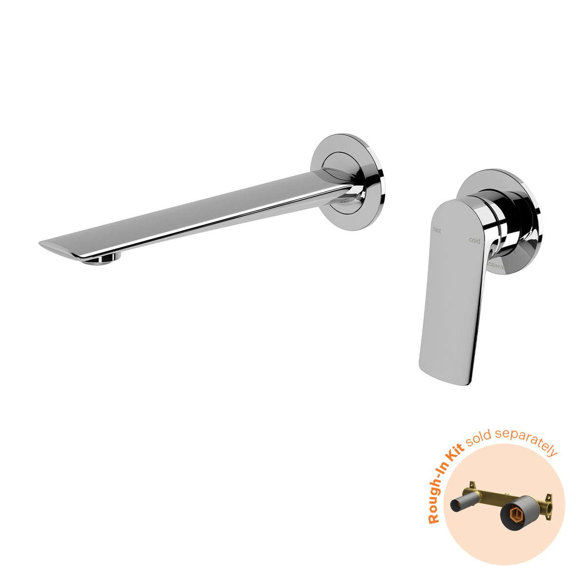 Phoenix Kusabi SwitchMix Wall Basin / Bath Mixer Set 200mm (Fit-Off Kit Only) – Lead Free