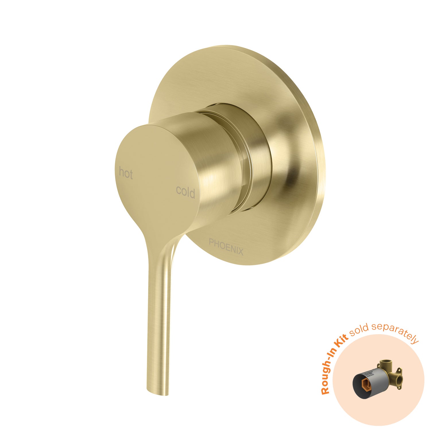 Phoenix Vivid Slimline Oval SwitchMix Shower / Wall Mixer (Fit-Off Kit Only) – Lead Free