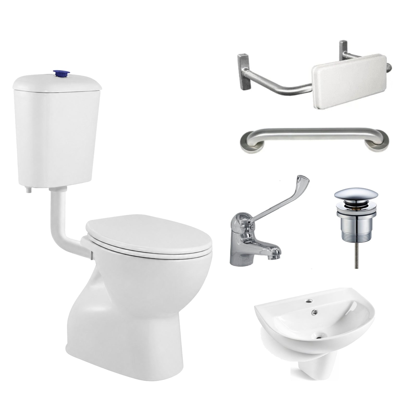 Zenmo Care Pack 1 – BESTCARE-II Accessible Bathroom 6 Piece Package