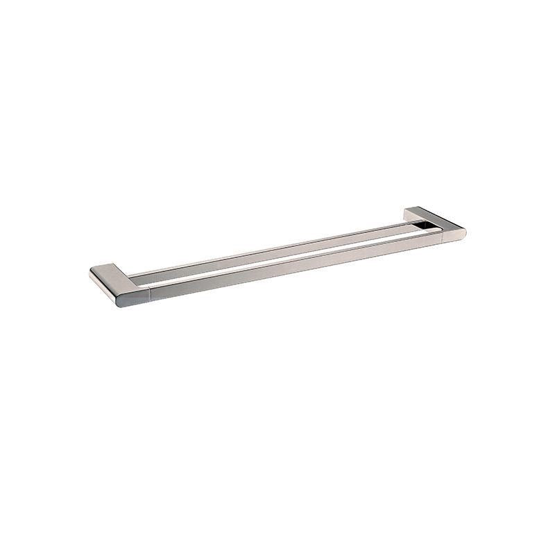 VOG Series Brushed Nickel Double Towel Rail 800mm