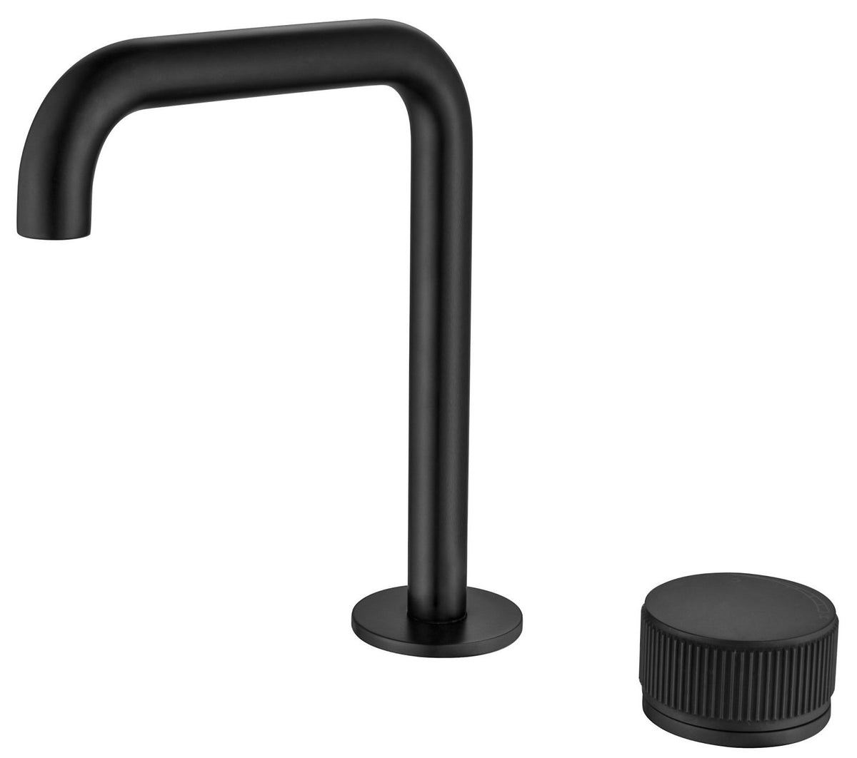 Bella Vista Mica Fluted Soft-Square Hob Basin Mixer Set
