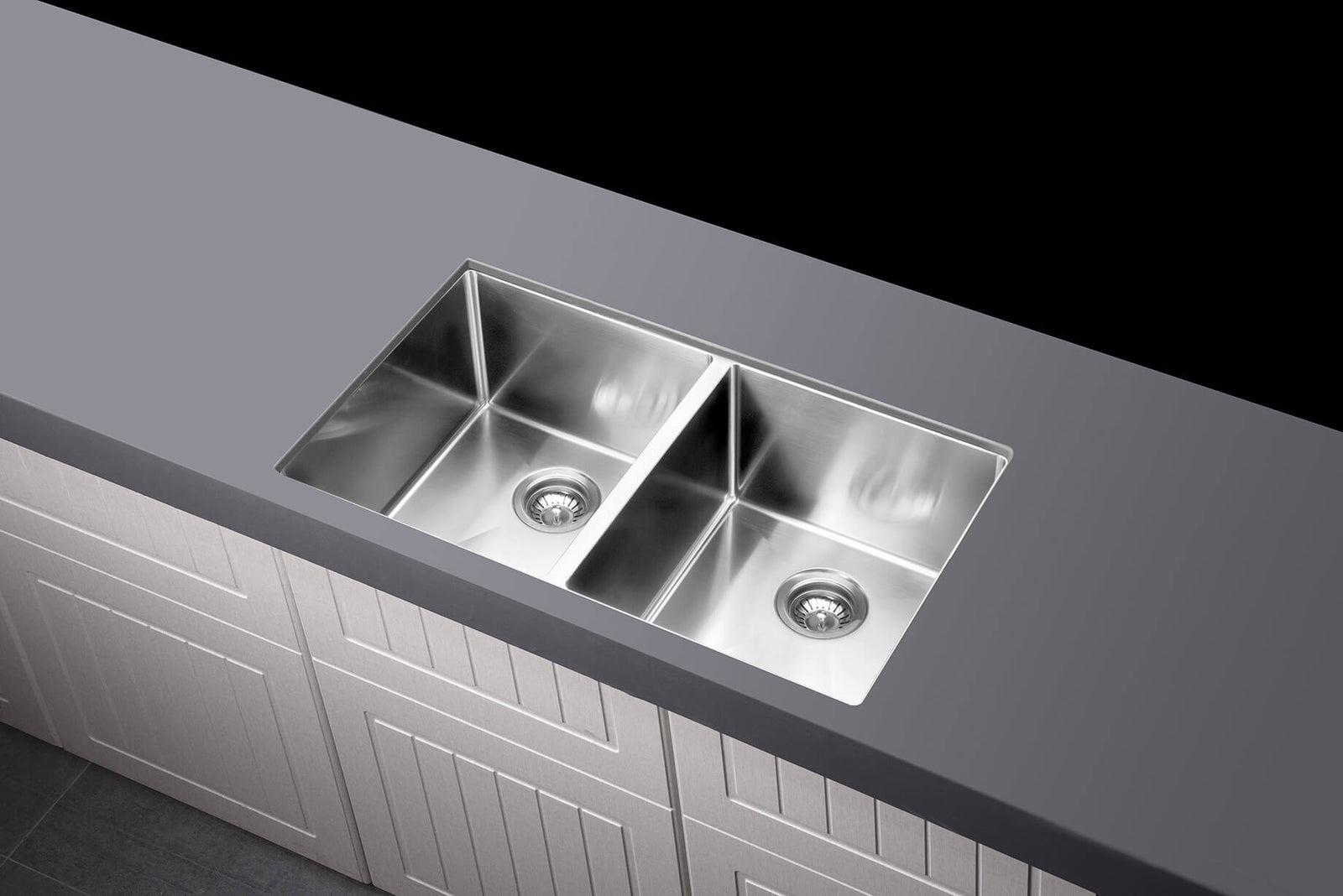 Meir Kitchen Sink Double Bowl 760 x 440