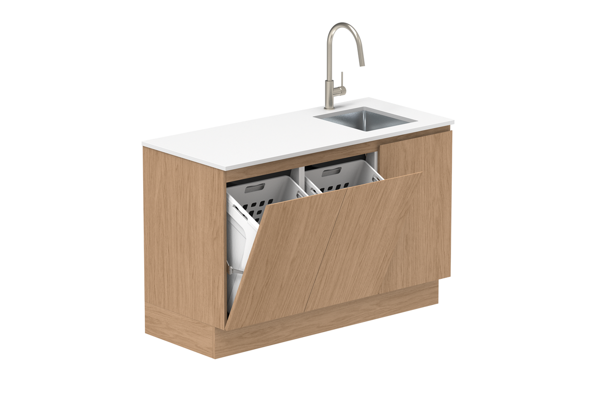 ADP 1350mm Door &amp; Hampers Cabinet