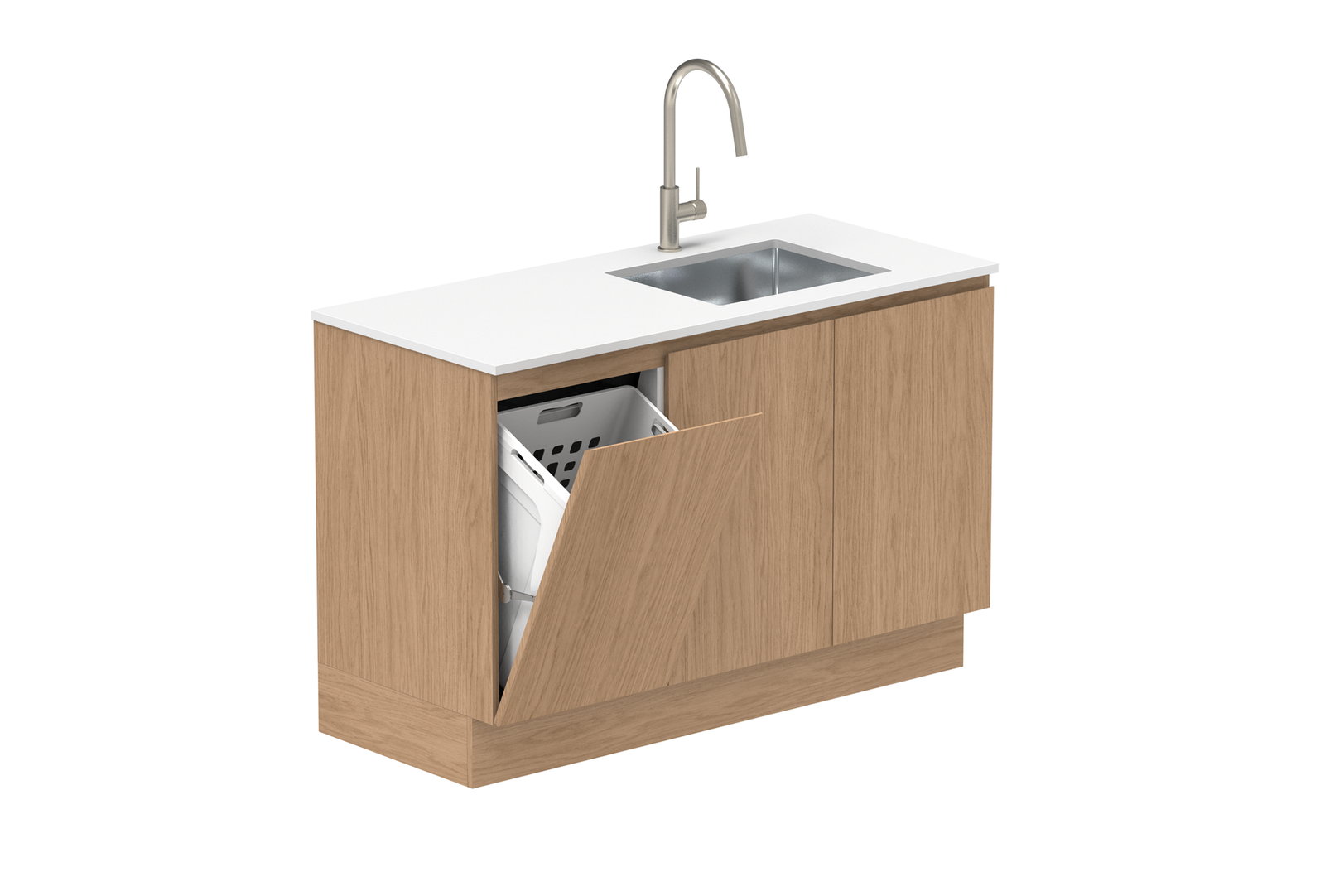 ADP 1350mm Door & Hamper Cabinet