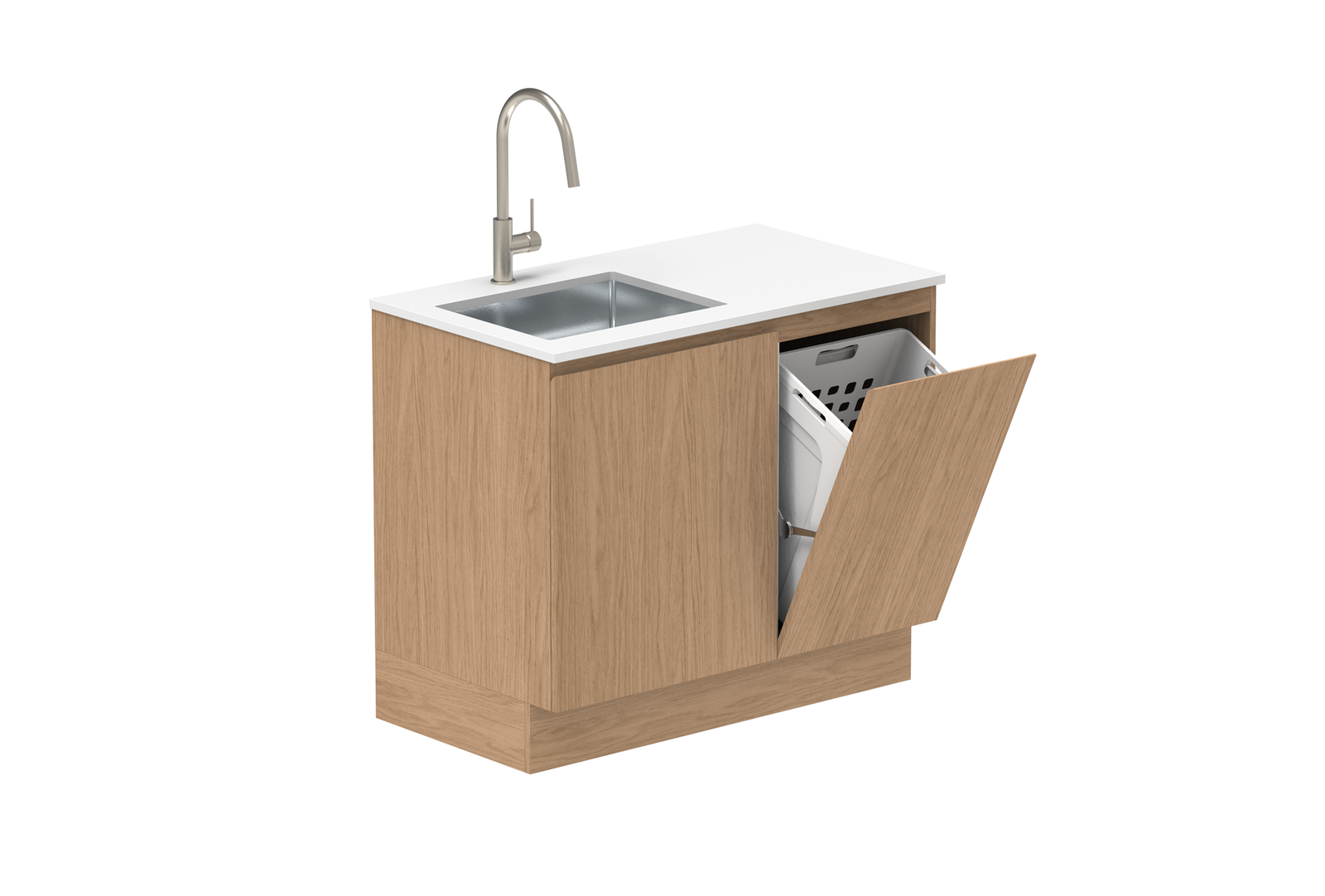 ADP 1050mm Door & Hamper Cabinet