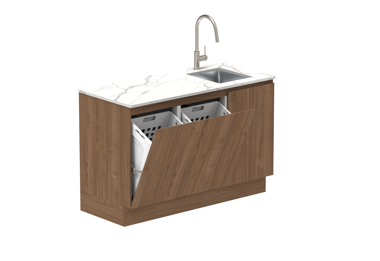 ADP 1350mm Door & Hampers Cabinet