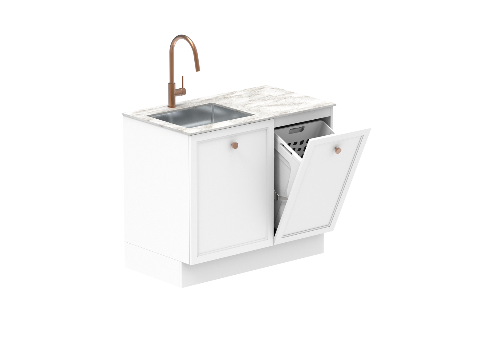 ADP 1050mm Door & Hamper Cabinet