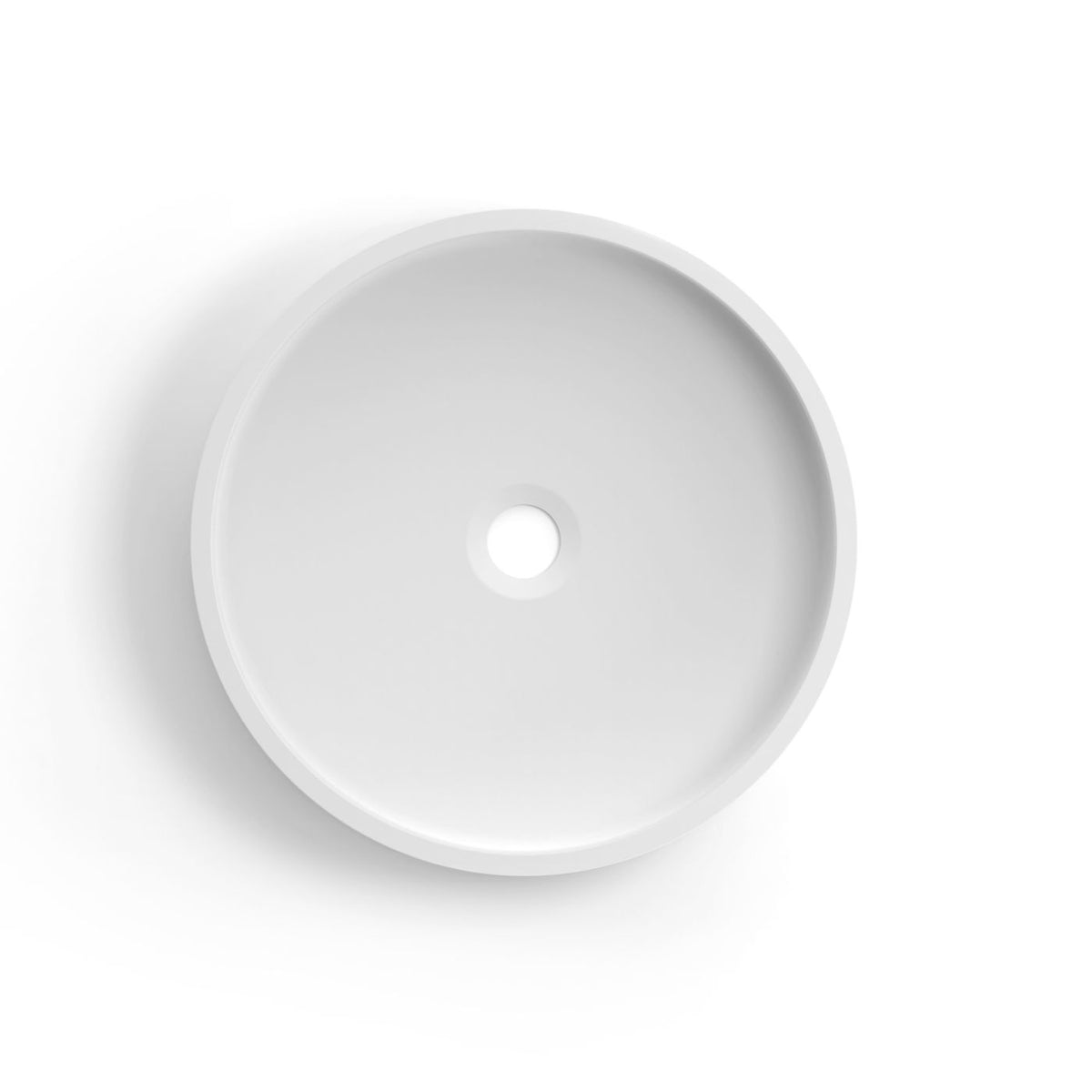 Otti Hudson Concrete Fluted Round Basin | 400mm