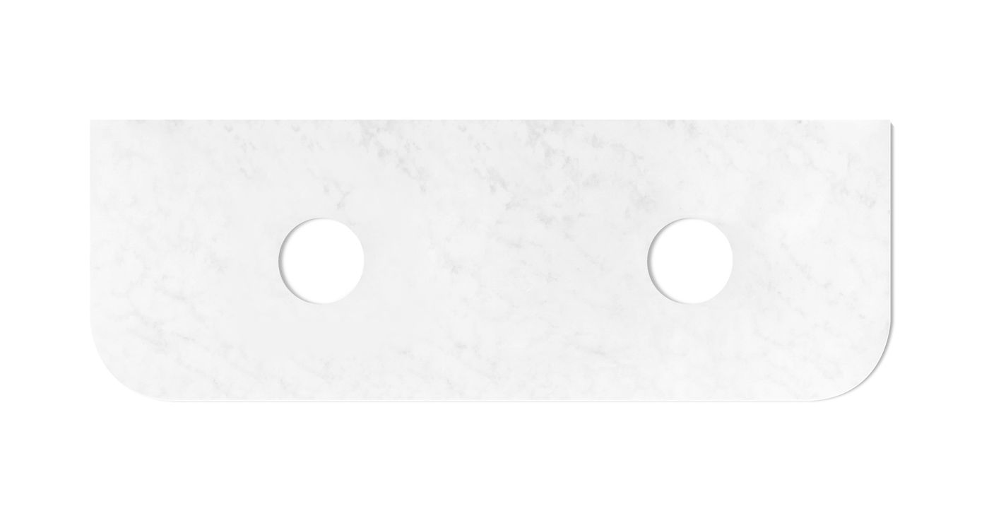 Otti Bondi Wall Hung Curve Vanity | Natural Oak & Black Oak | 600 / 750 / 900 / 1200 / 1500 / 1800 MM