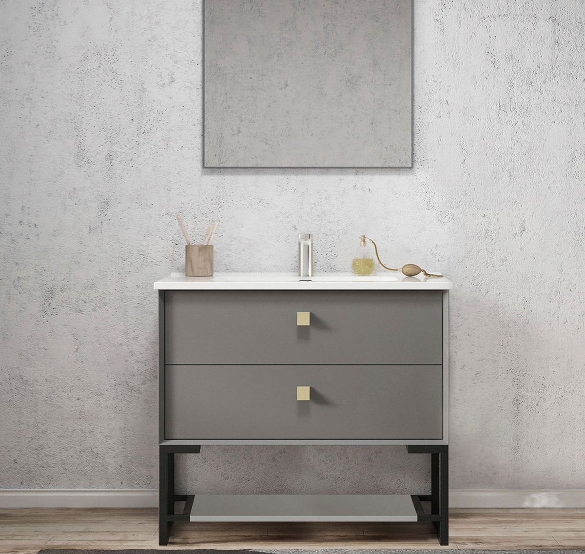 Otti Boston Vanity Freestanding Legs