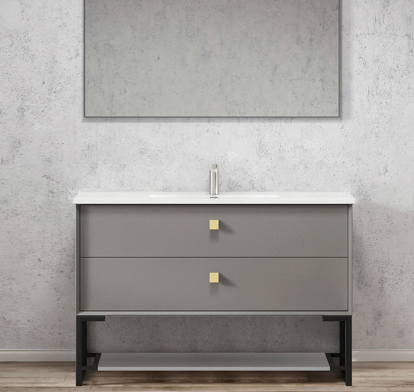 Otti Boston Vanity Freestanding Legs