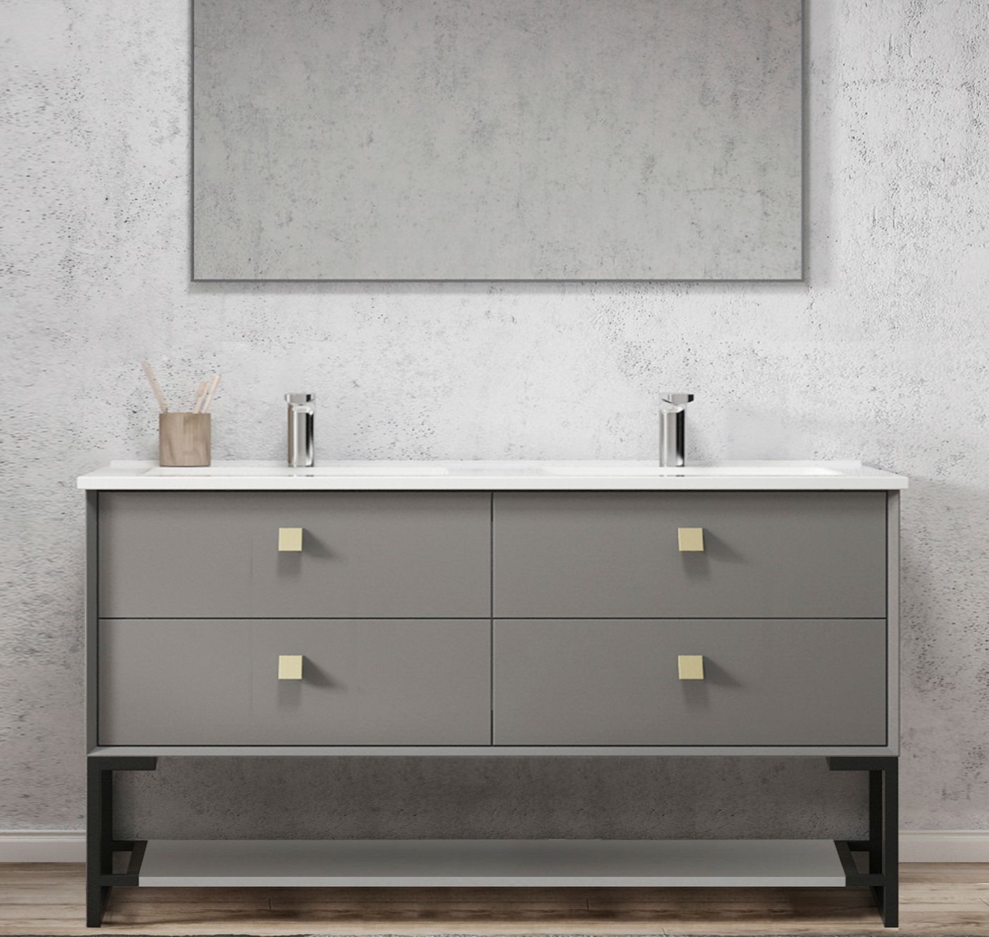 Otti Boston Vanity Freestanding Legs