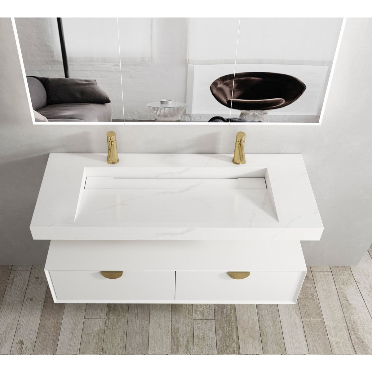 Otti Moonlight Wall Hung Basin
