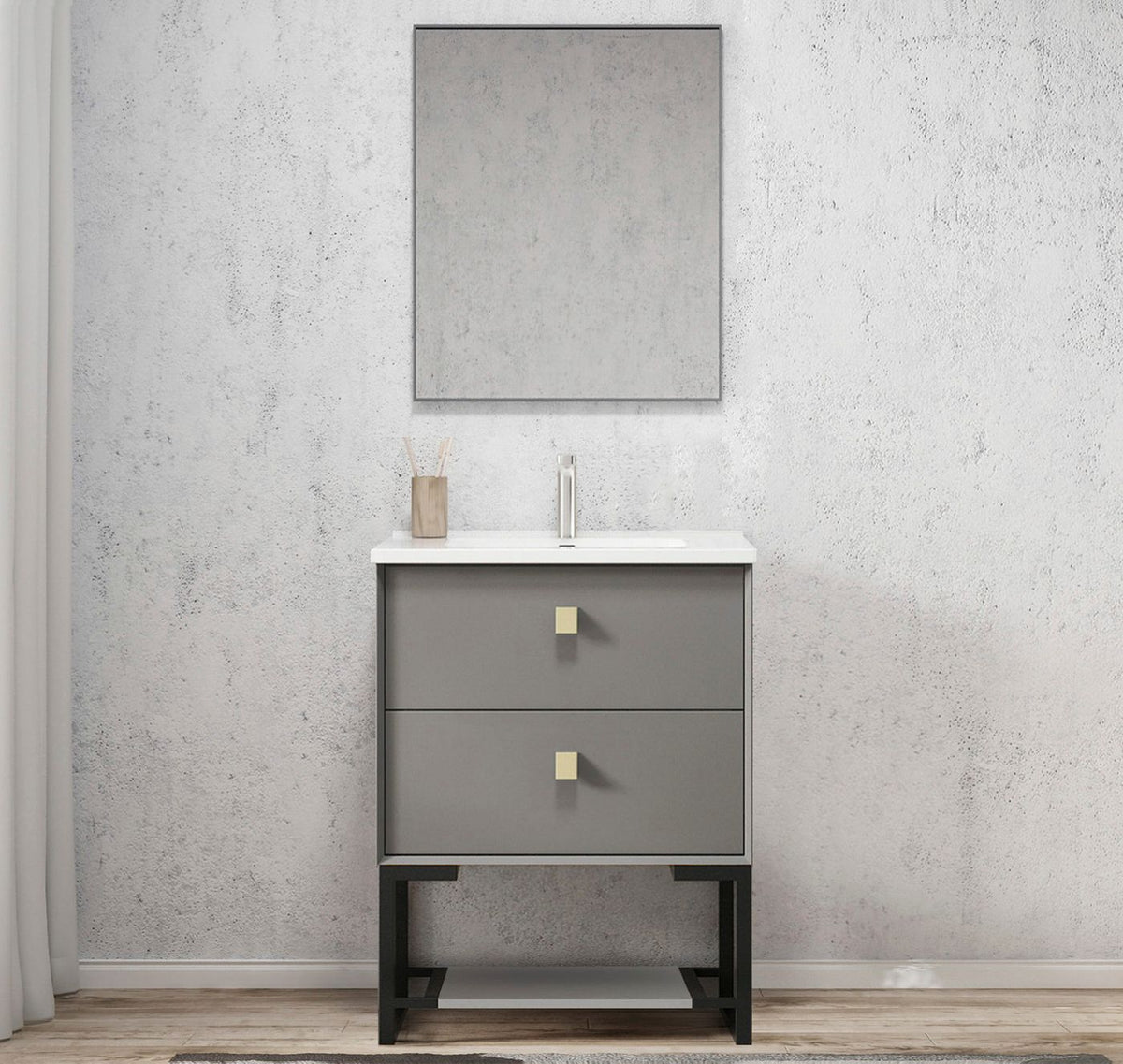 Otti Boston Vanity Freestanding Legs