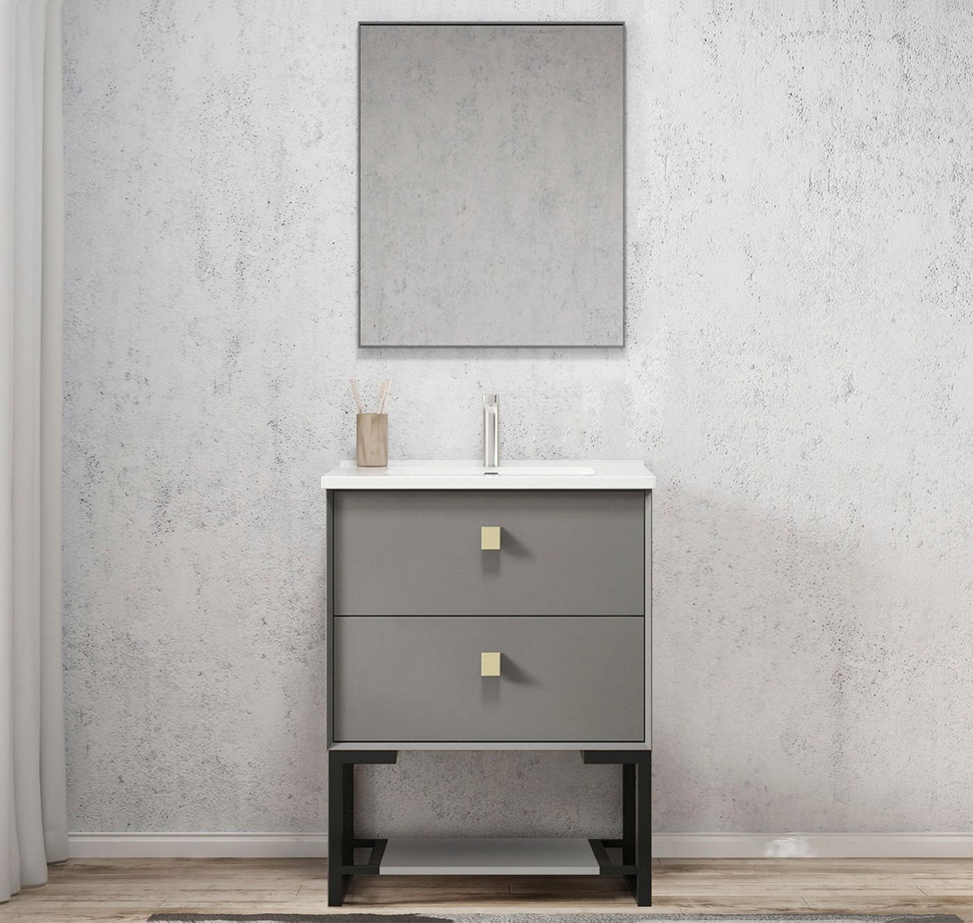 Otti Boston Vanity Freestanding Legs