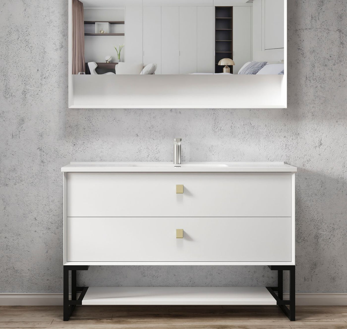 Otti Boston Vanity Freestanding Legs
