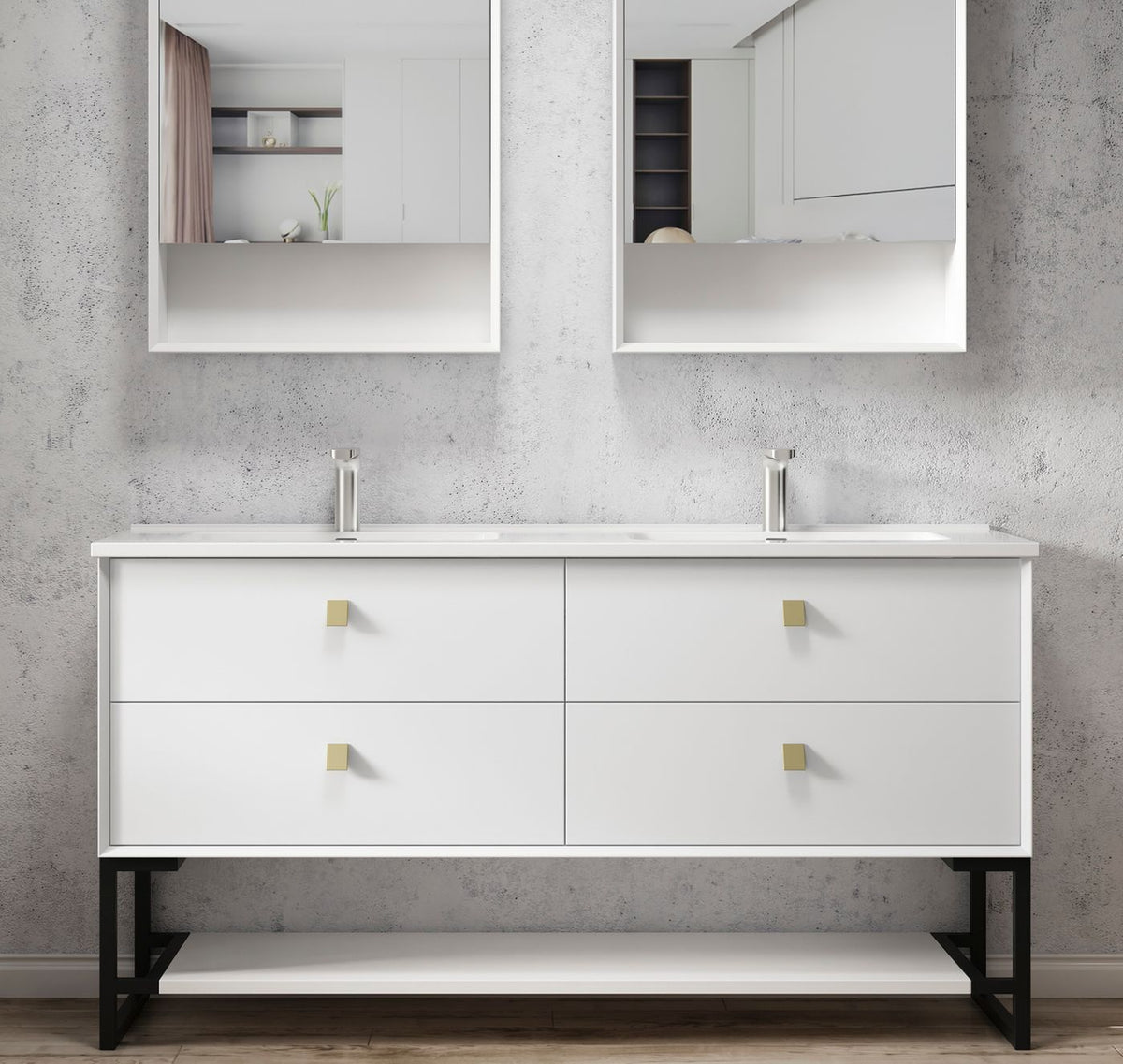Otti Boston Vanity Freestanding Legs