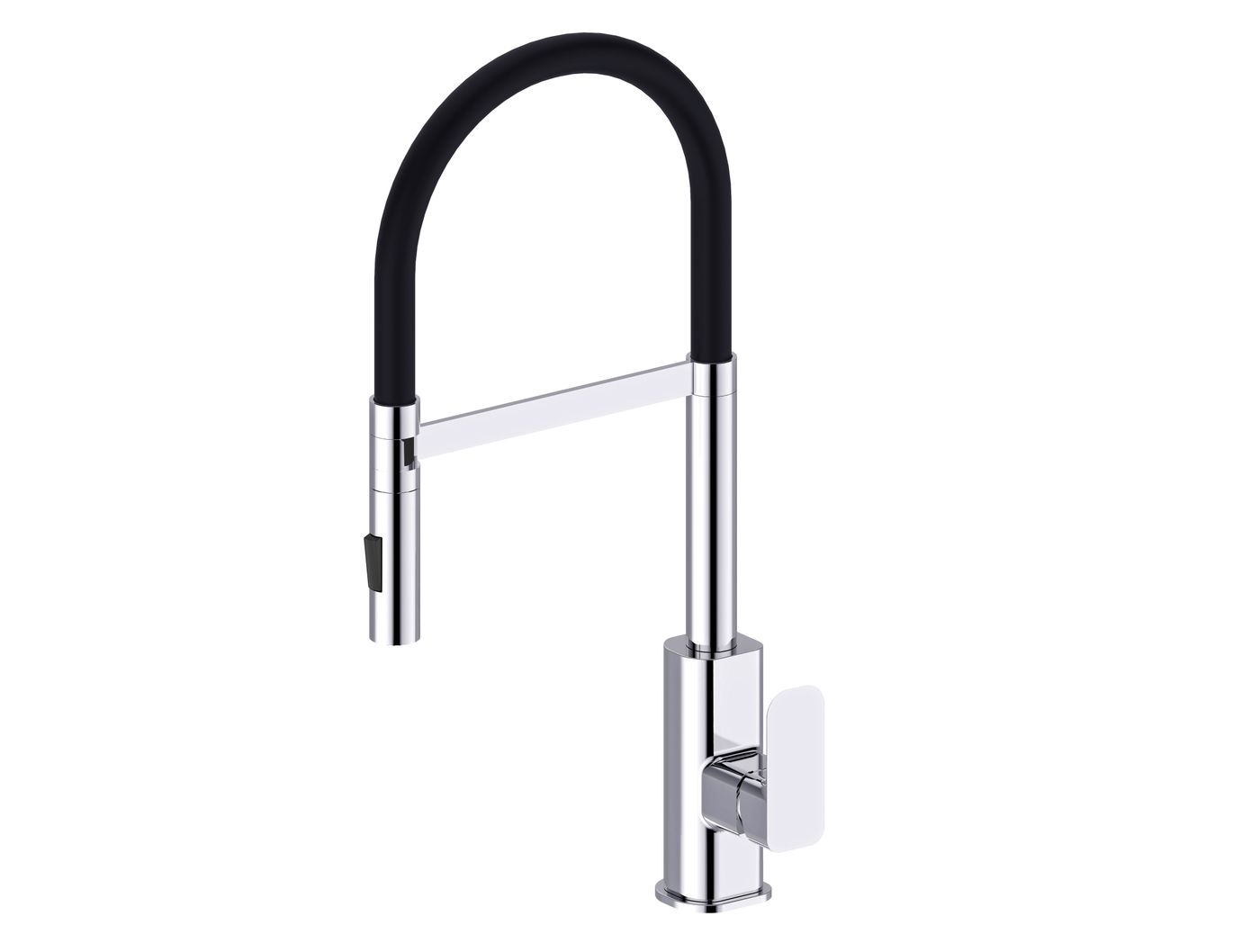 Otti Oskar Pull Out Kitchen Mixer — Chrome