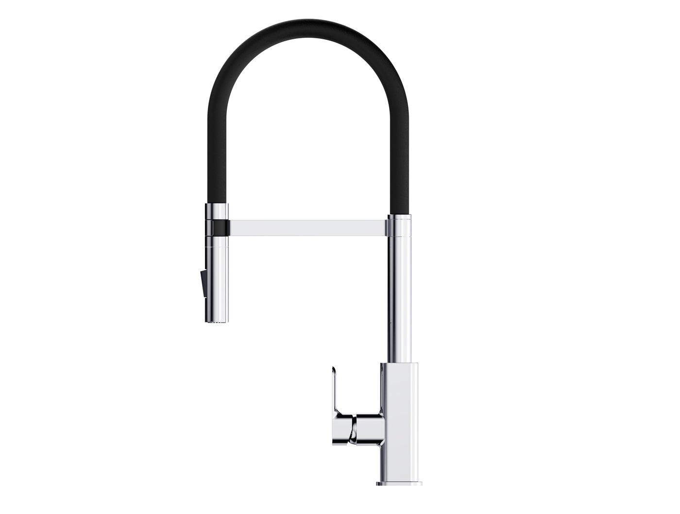 Otti Oskar Pull Out Kitchen Mixer — Chrome