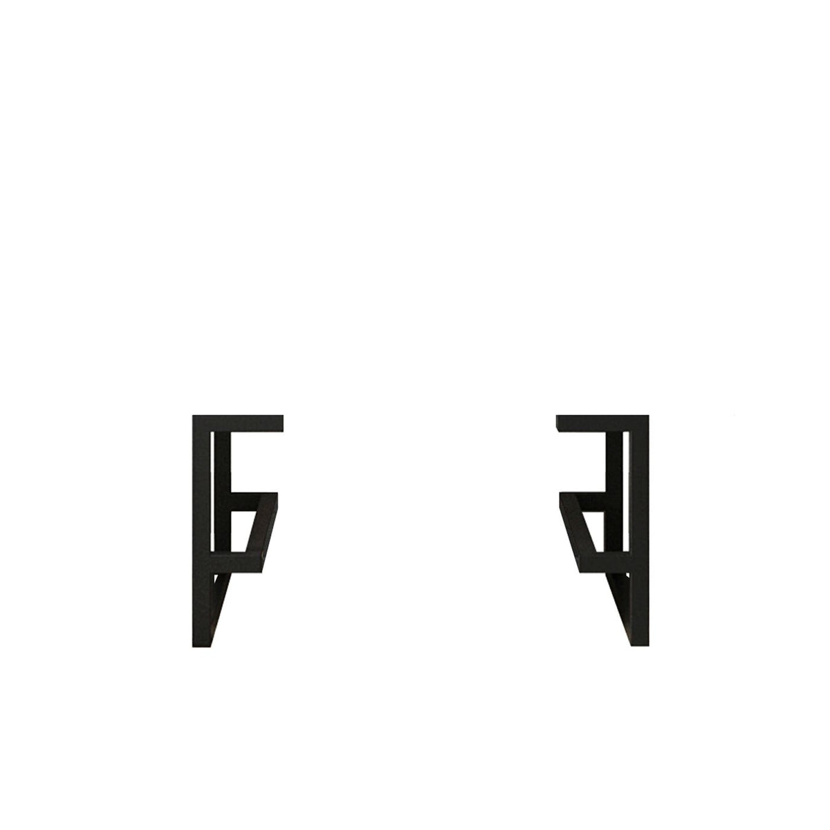Otti Stainless Steel Frame Leg | Byron &amp; Boston Vanity