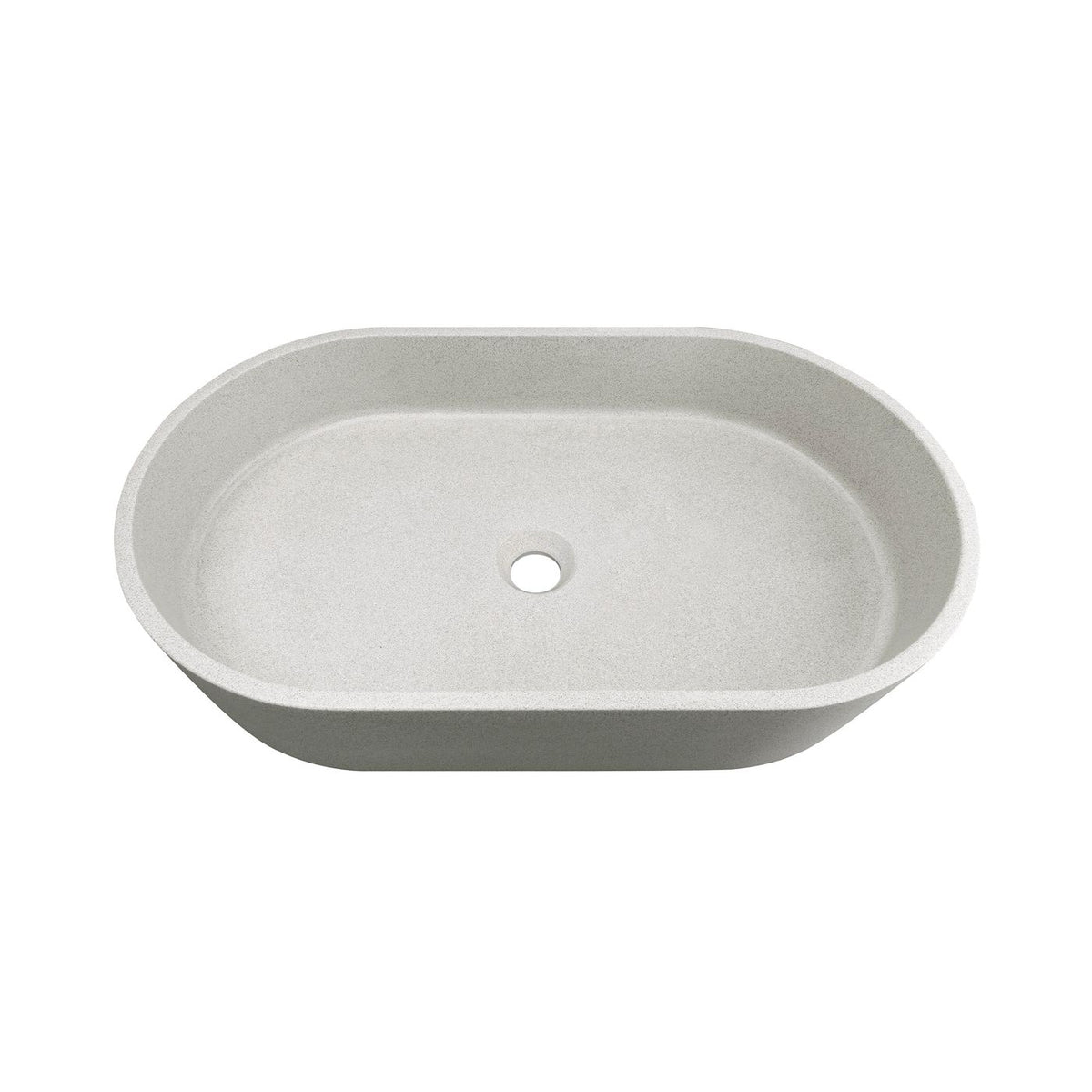 Otti Clayton Concrete Oval Basin | 600mm