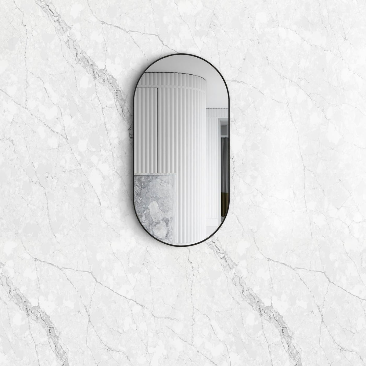 Otti Noosa Metal Frame Mirror