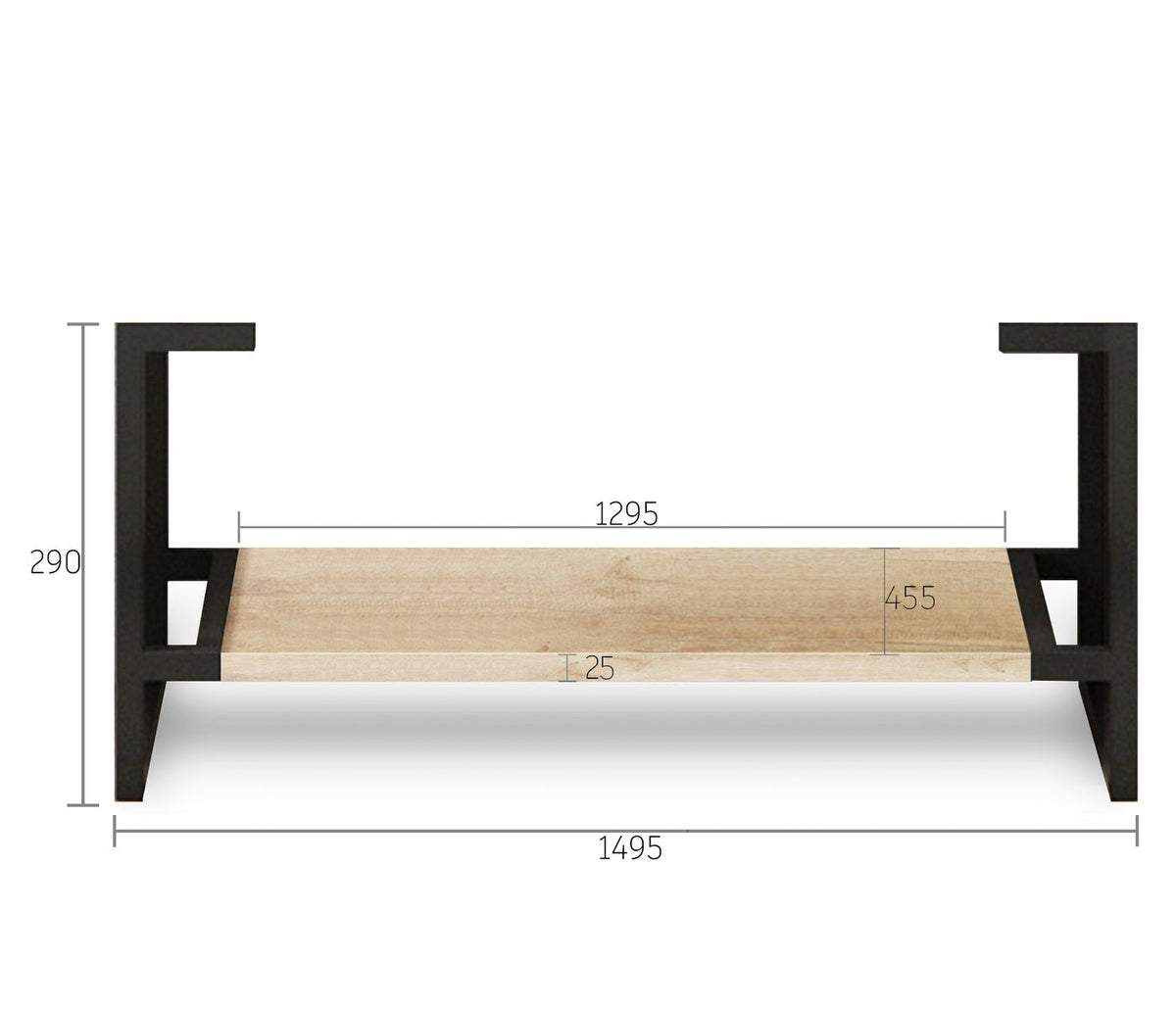 Otti Byron Vanity Freestanding Legs