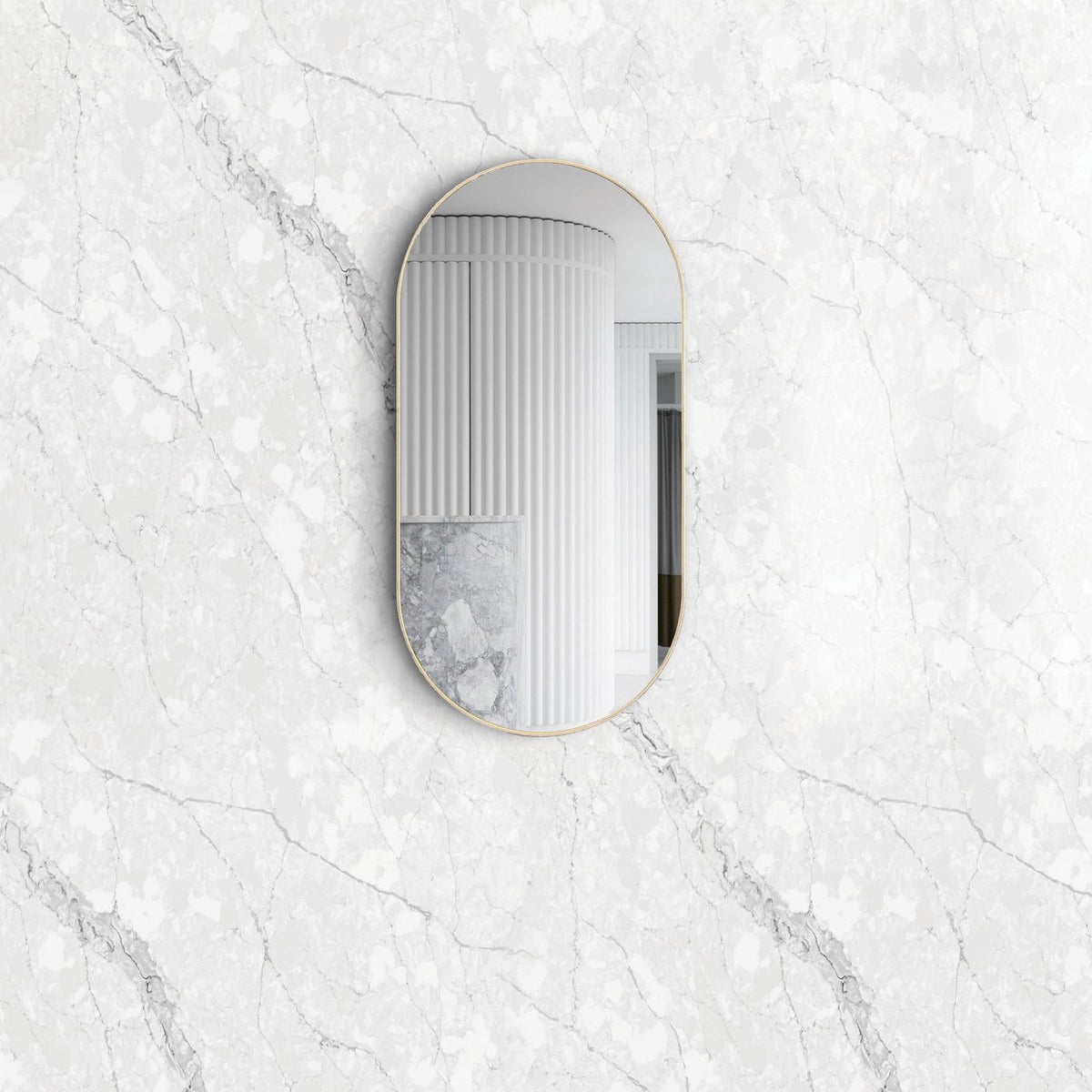 Otti Noosa Metal Frame Mirror