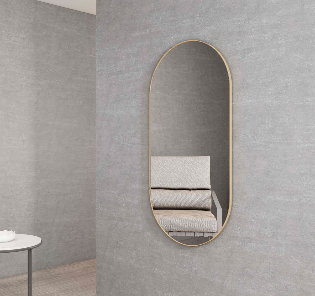 Otti Noosa Metal Frame Mirror