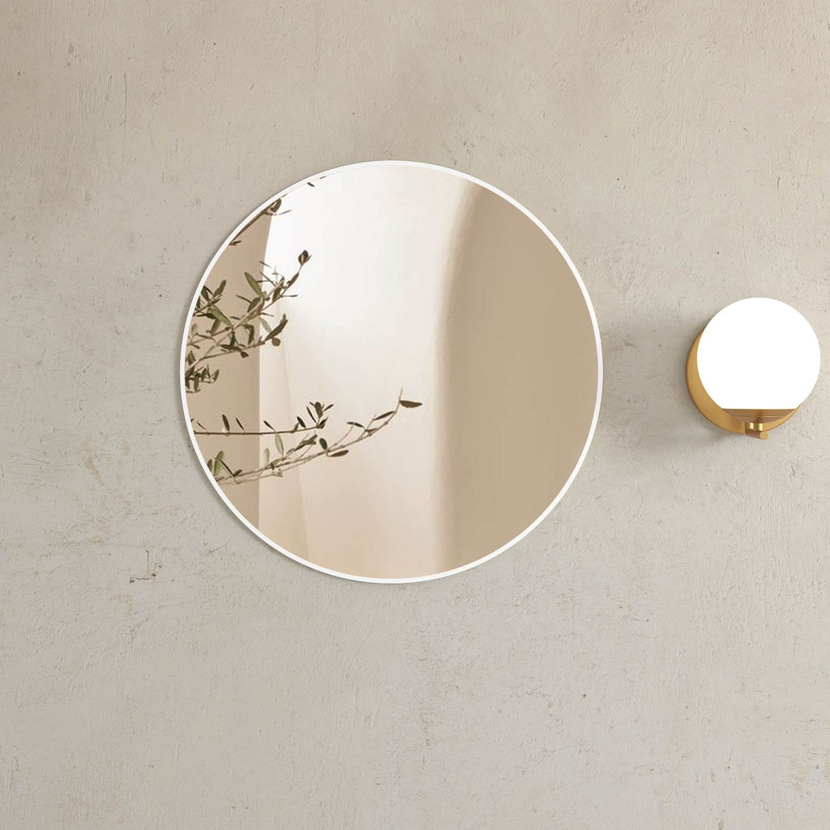 Otti London Metal Frame Mirror | 700mm Round