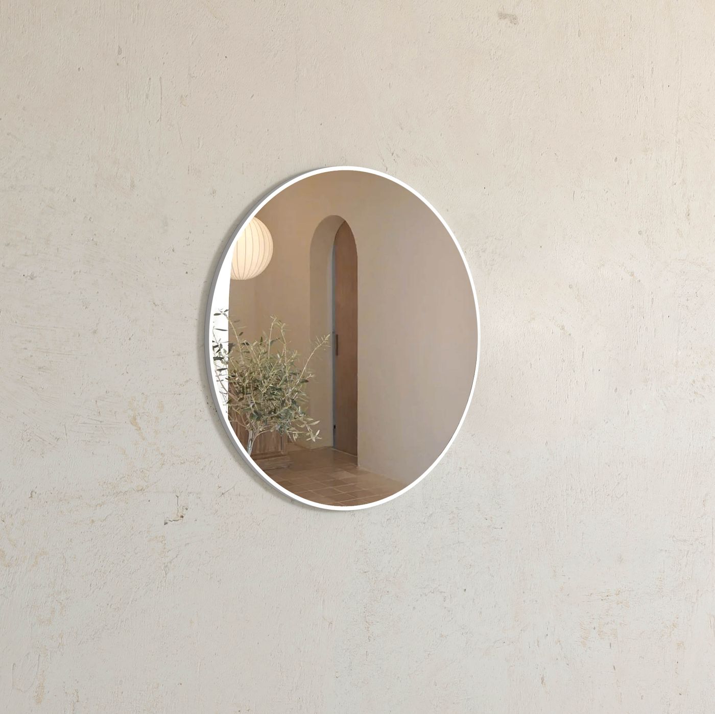 Otti London Metal Frame Mirror | 700mm Round