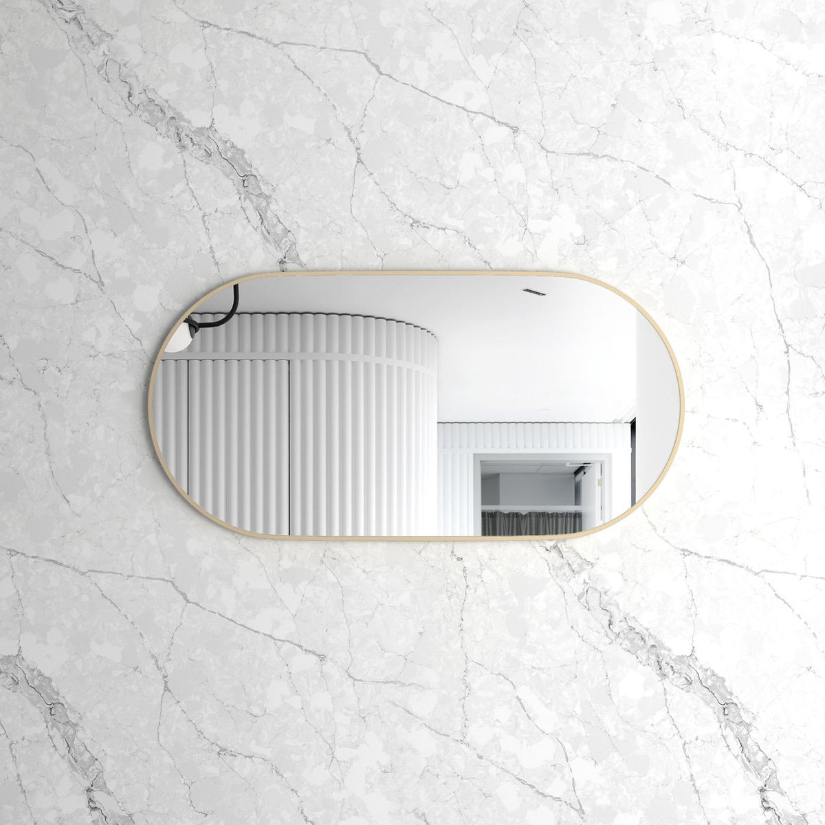 Otti Noosa Metal Frame Mirror