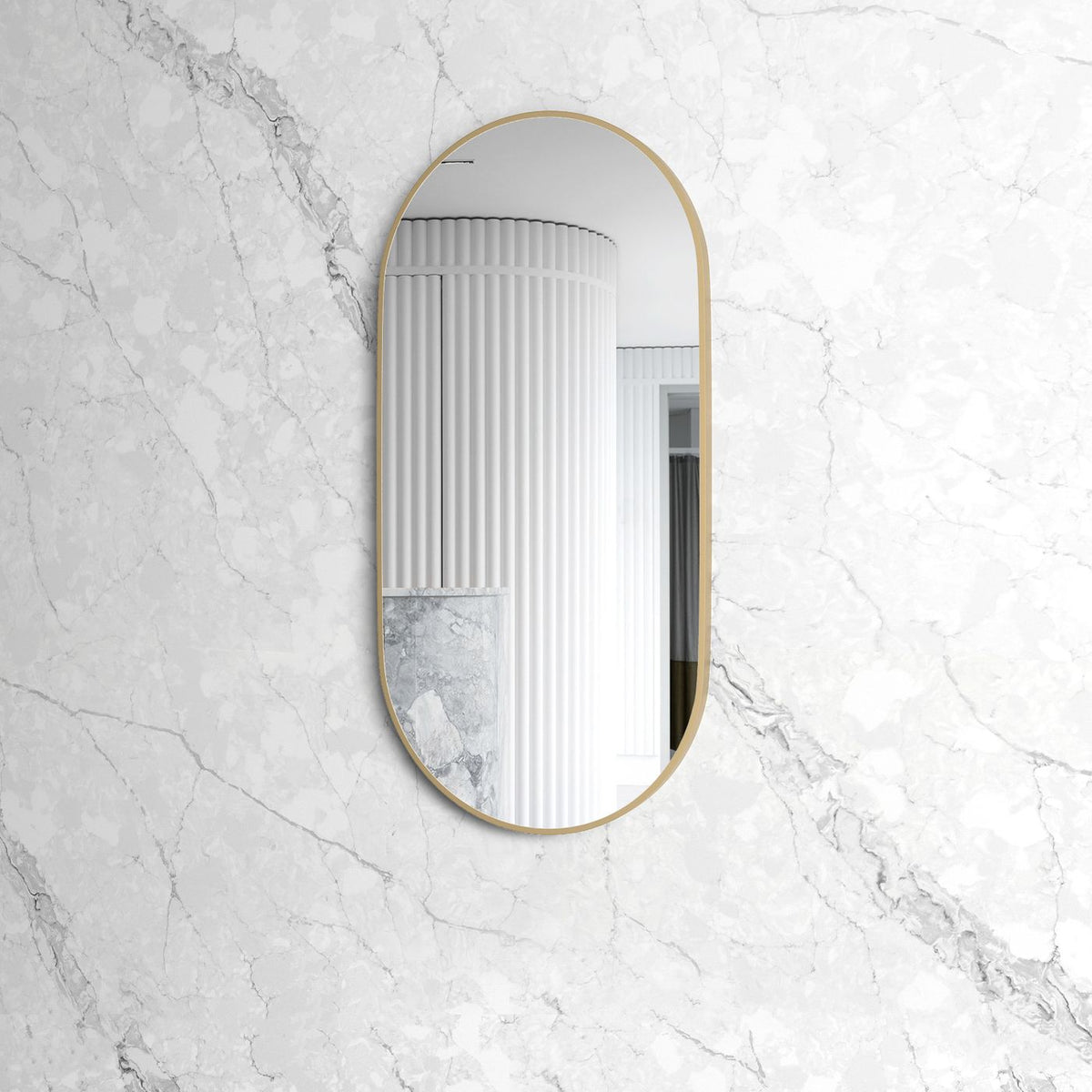 Otti Noosa Metal Frame Mirror