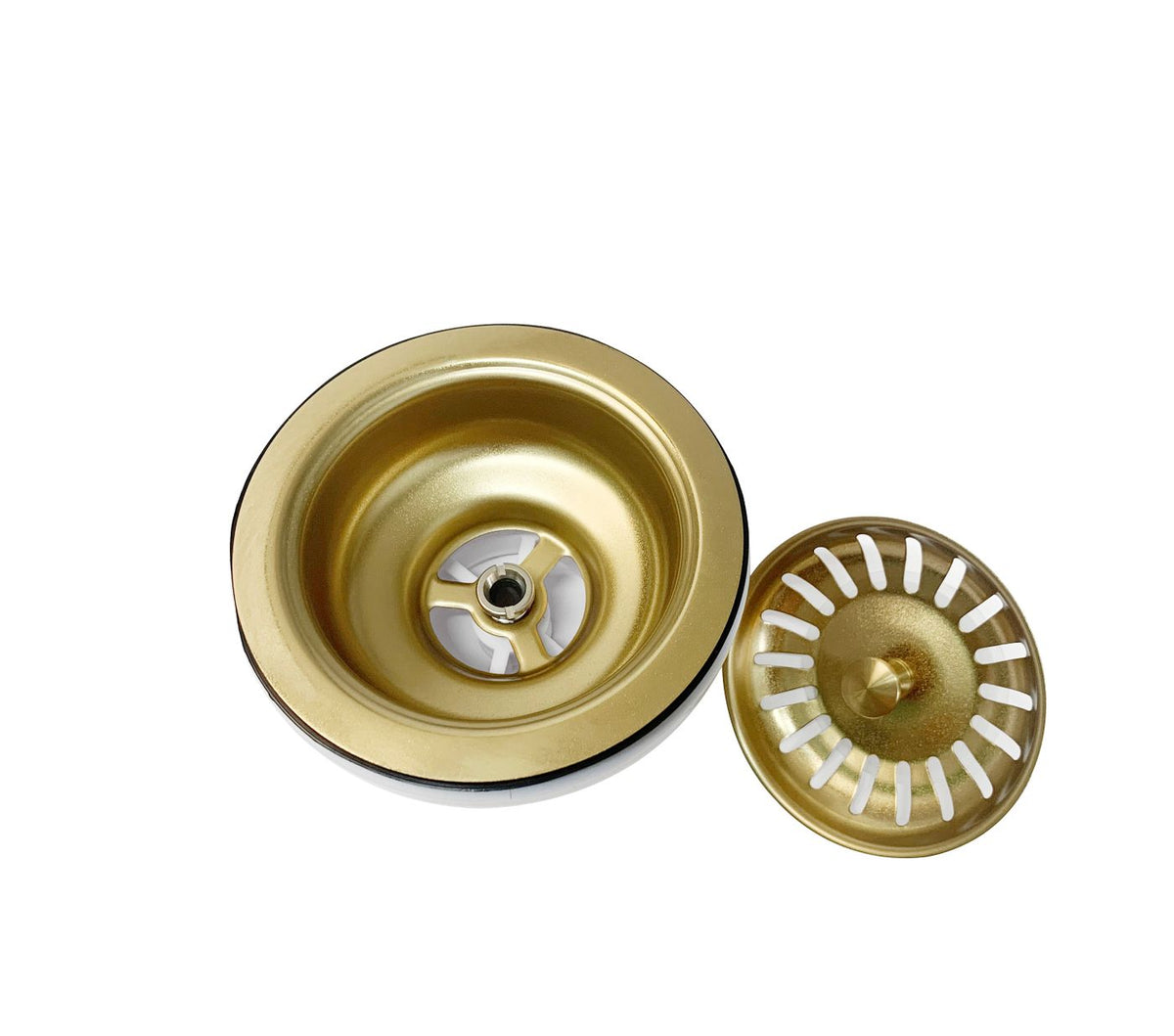 Otti Arte Sink 88D 880x450x220 — Brushed Gold
