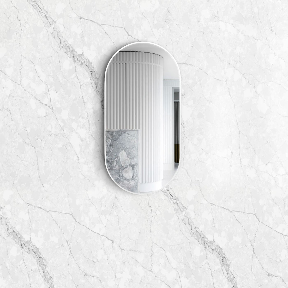Otti Noosa Metal Frame Mirror