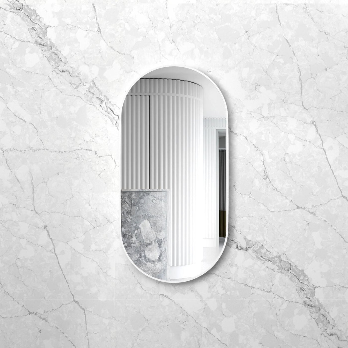 Otti Noosa Metal Frame Mirror