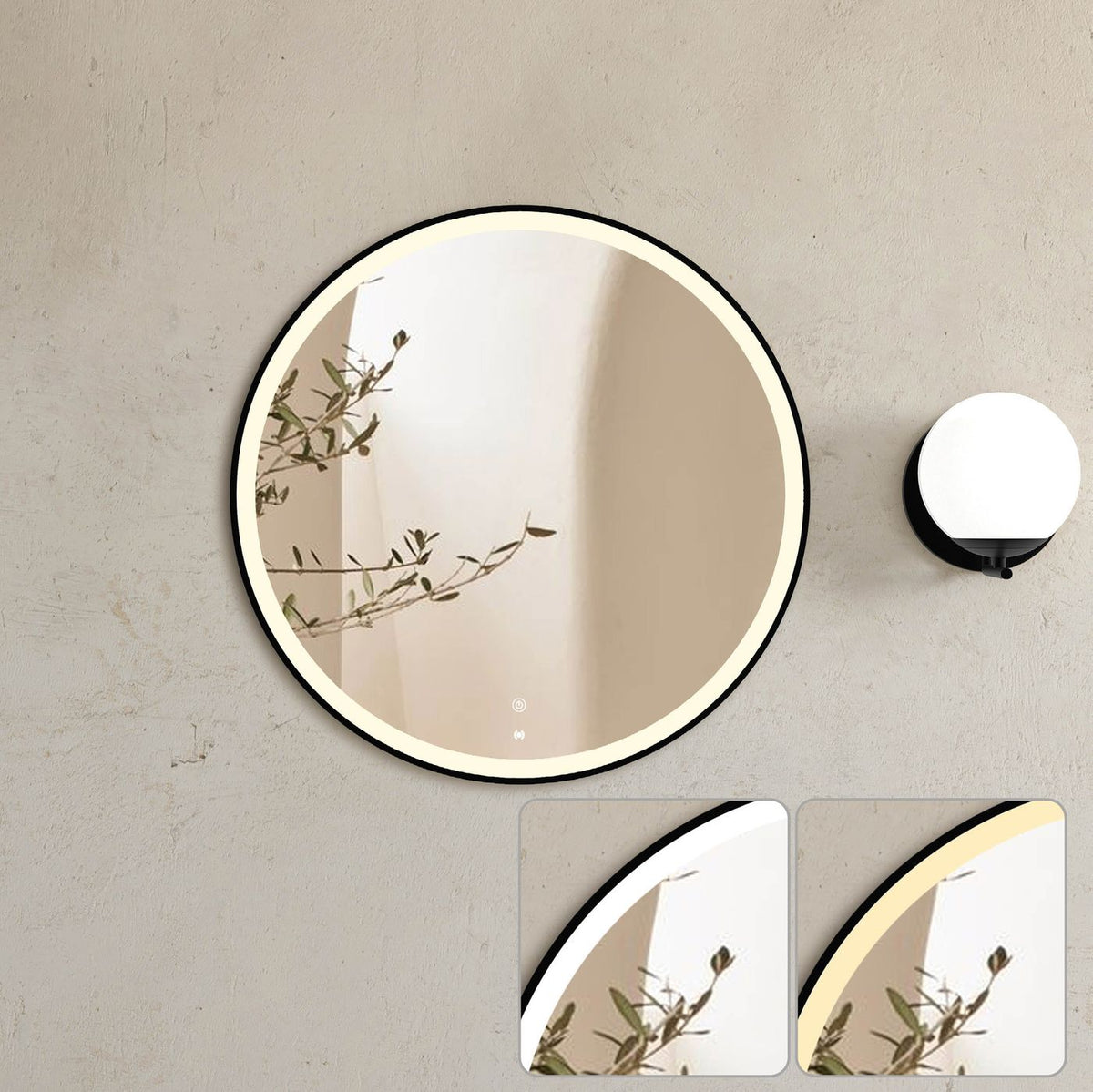 Otti Bondi LED Mirror | 800mm Round