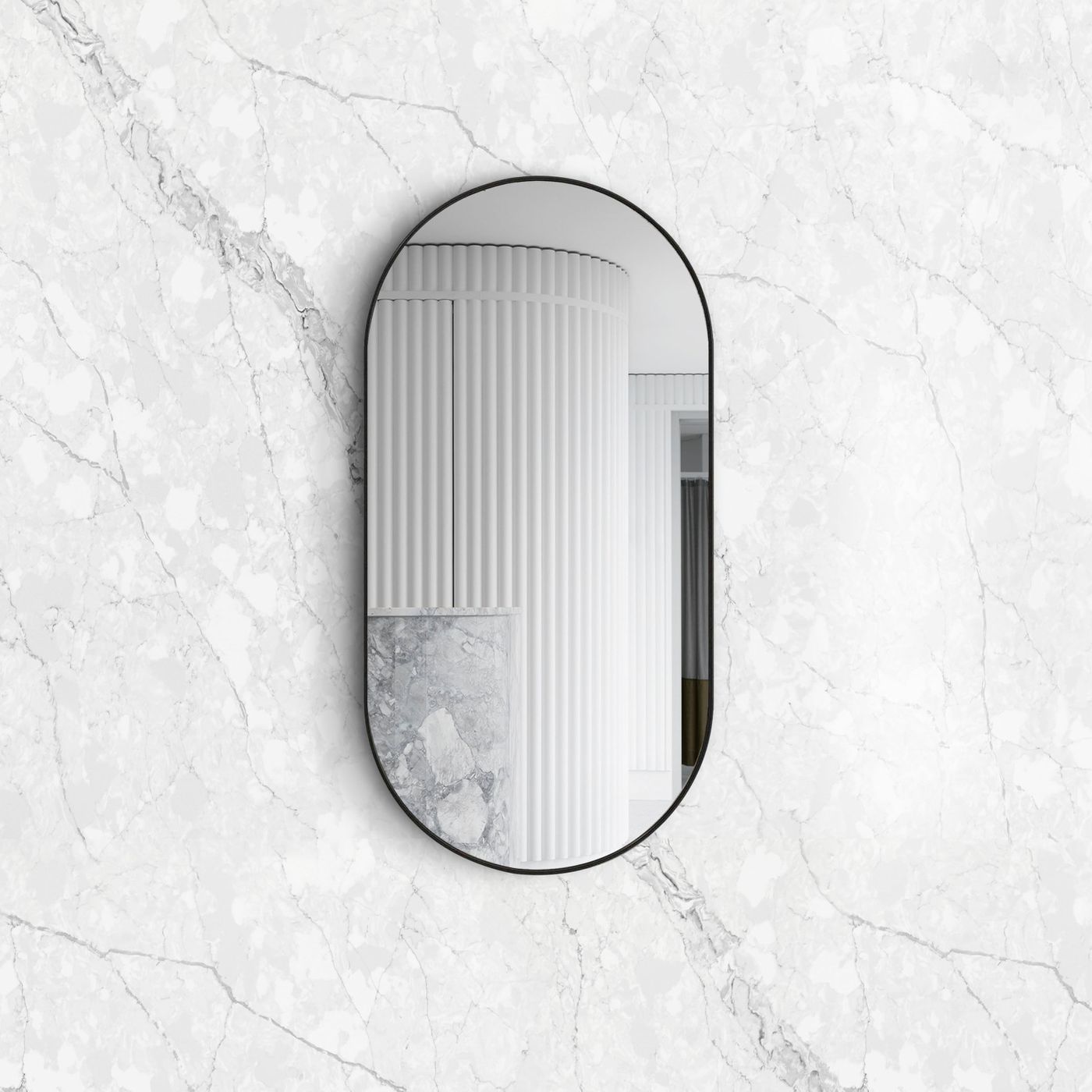 Otti Noosa Metal Frame Mirror