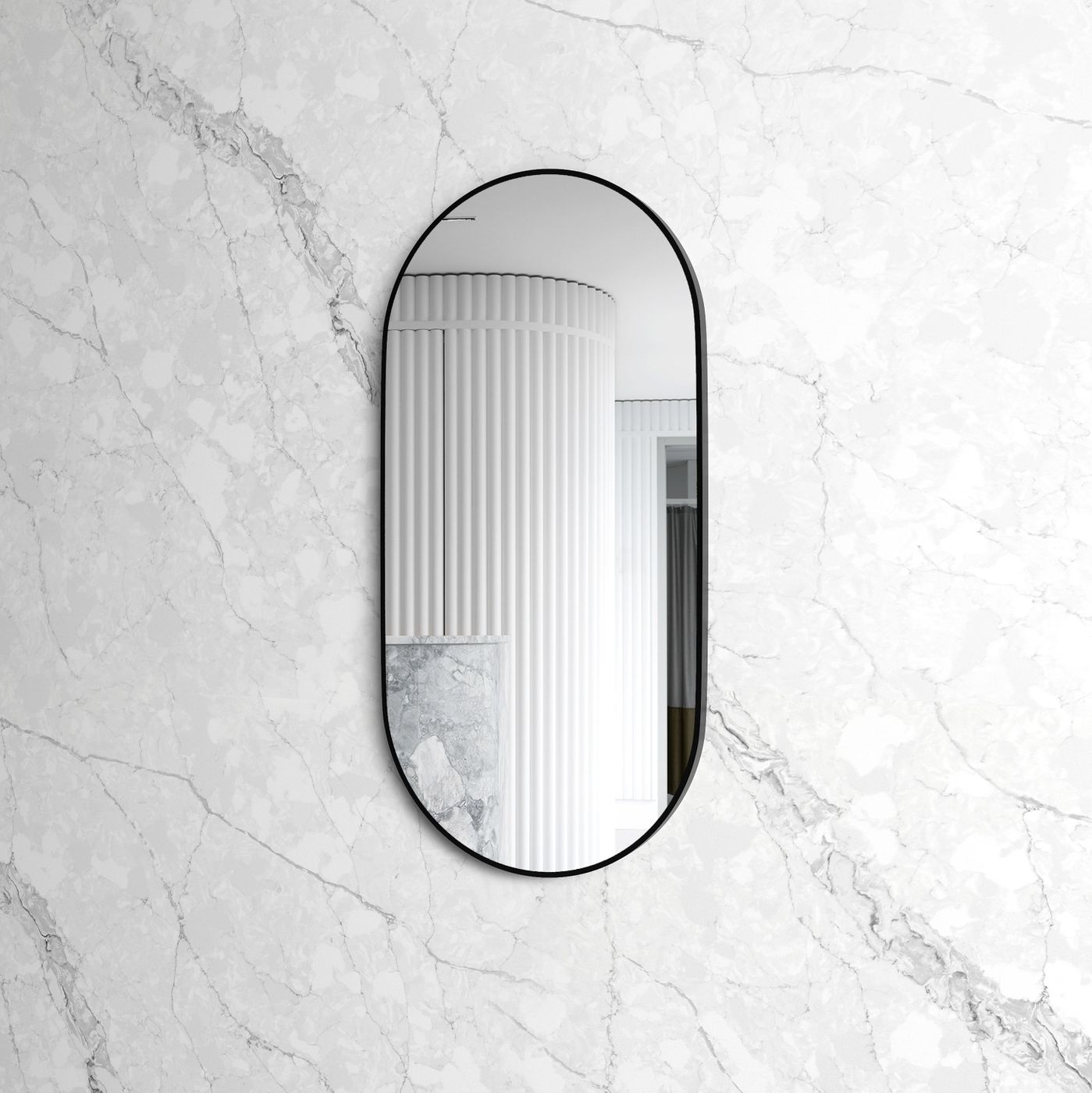 Otti Noosa Metal Frame Mirror