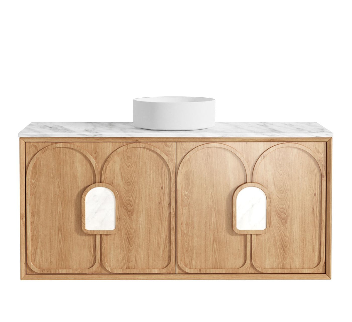 Otti Laguna Mark II Wall Hung Vanity | Woodland Oak