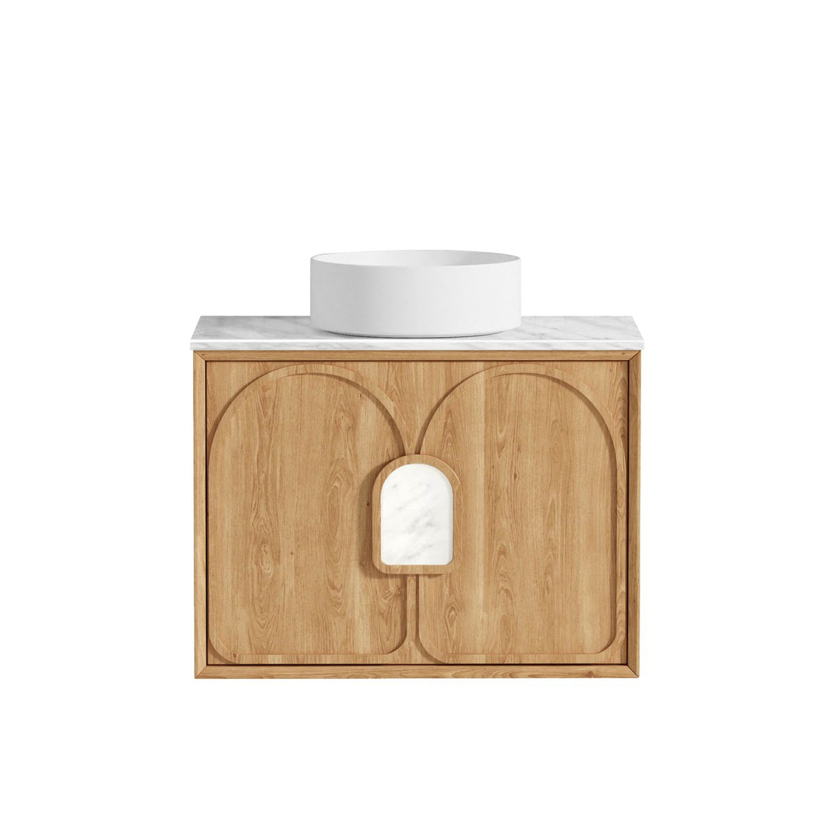 Otti Laguna Mark II Wall Hung Vanity | Woodland Oak