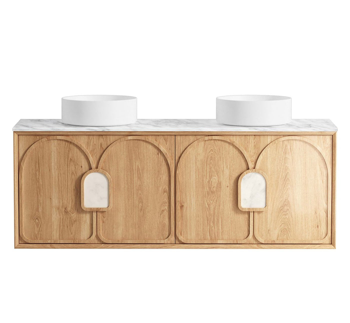 Otti Laguna Mark II Wall Hung Vanity | Woodland Oak