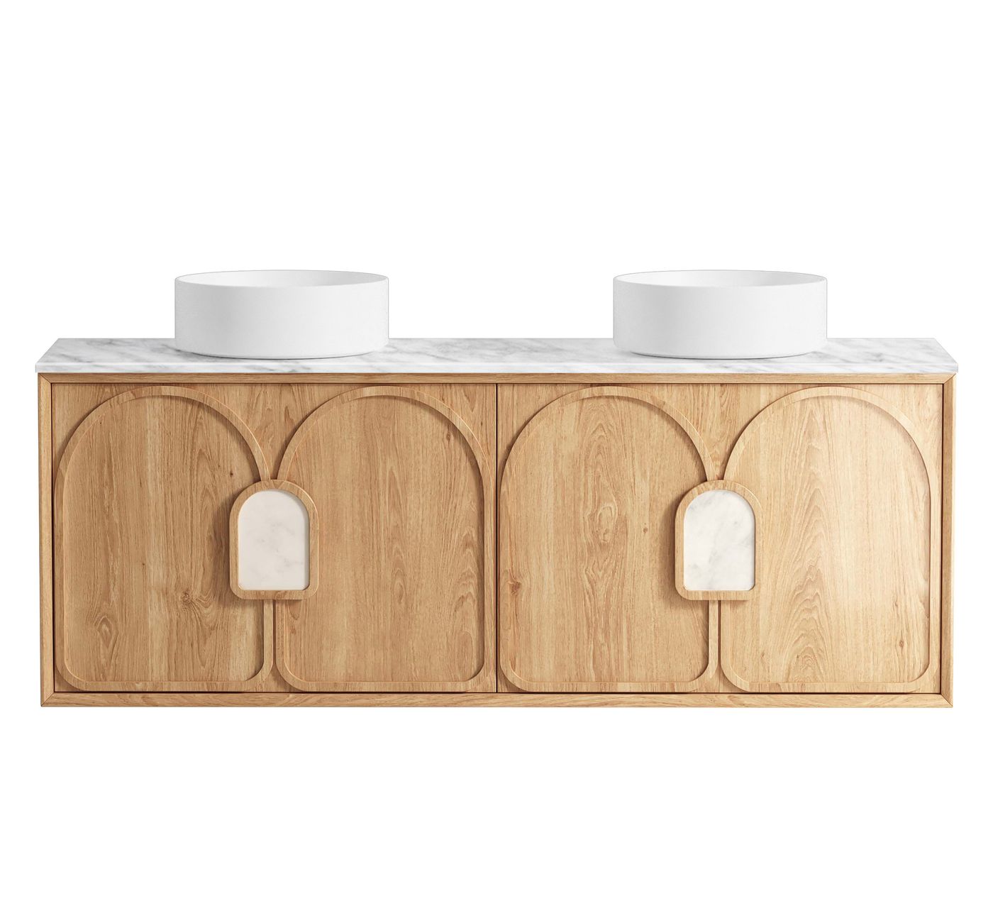 Otti Laguna Mark II Wall Hung Vanity | Woodland Oak