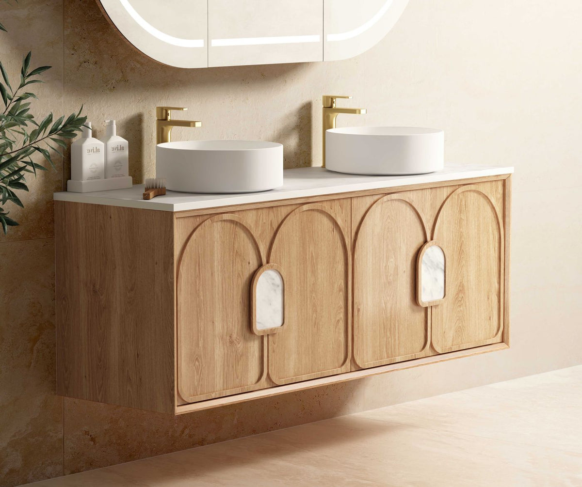Otti Laguna Mark II Wall Hung Vanity | Woodland Oak