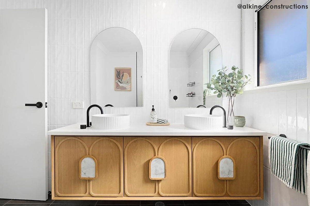 Otti Laguna Mark II Wall Hung Vanity | Woodland Oak