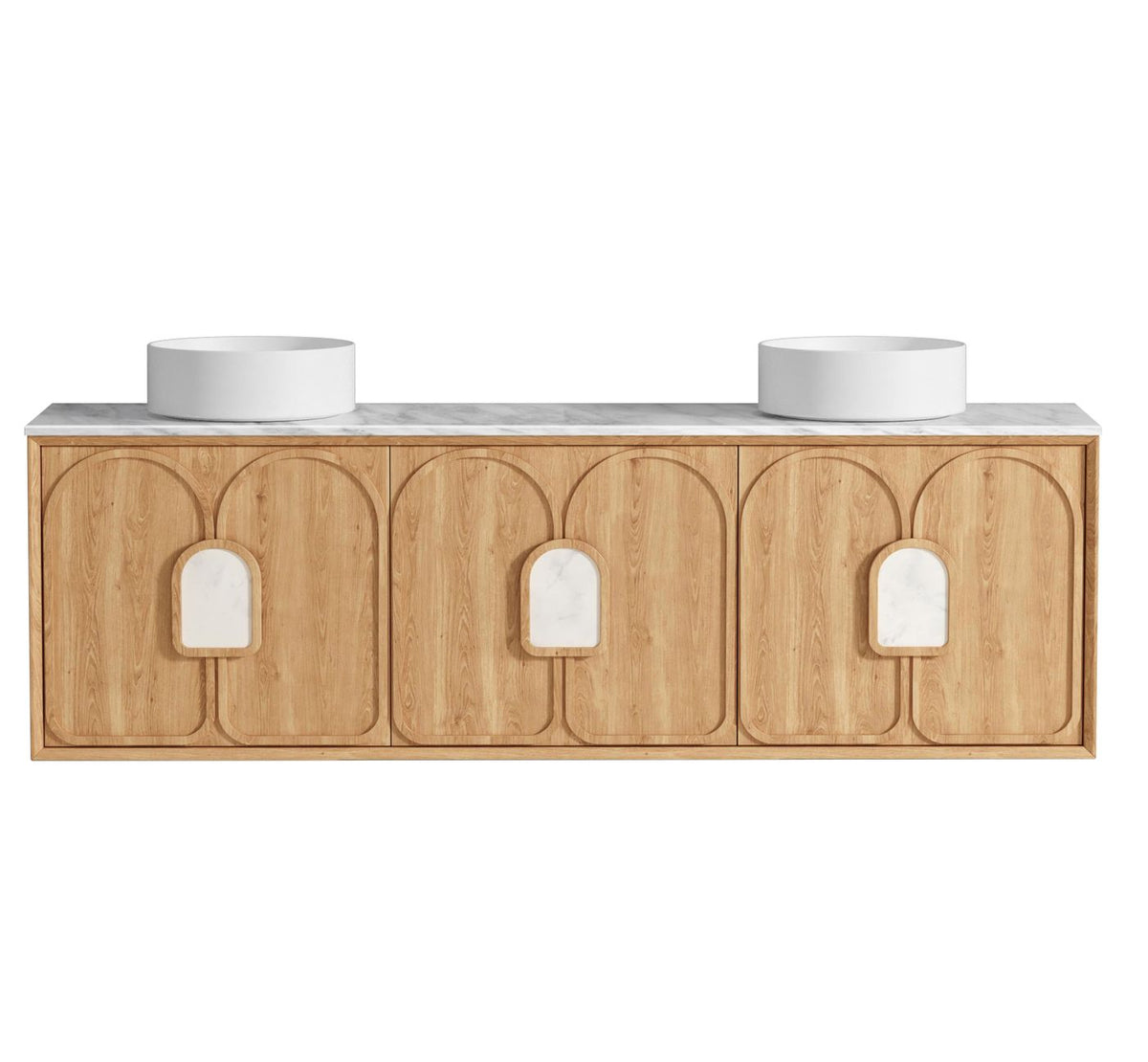 Otti Laguna Mark II Wall Hung Vanity | Woodland Oak