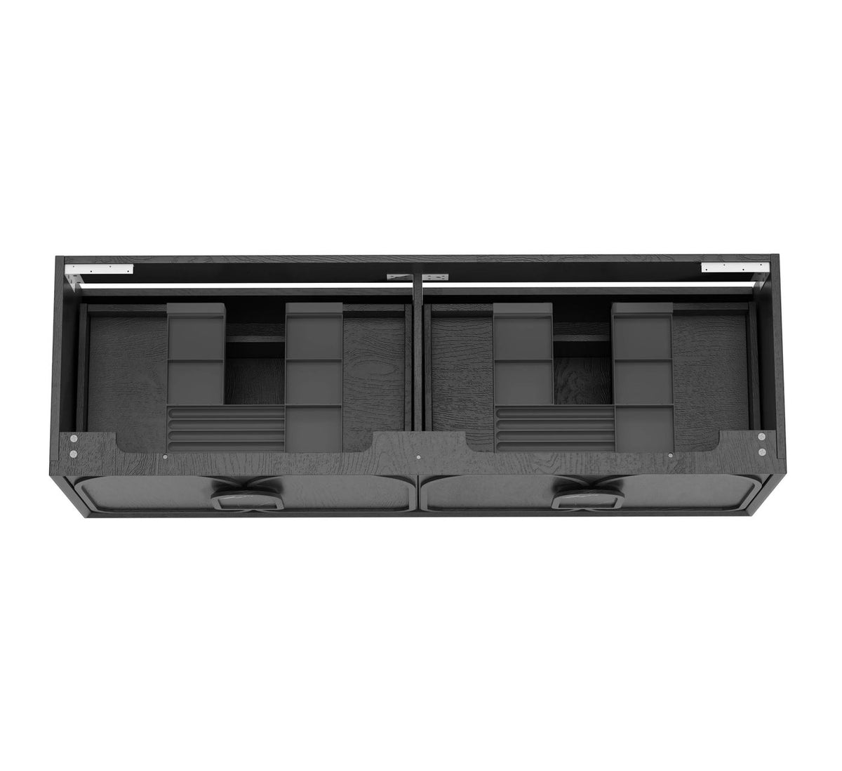 Otti Laguna Mark II Wall Hung Vanity | Black Oak