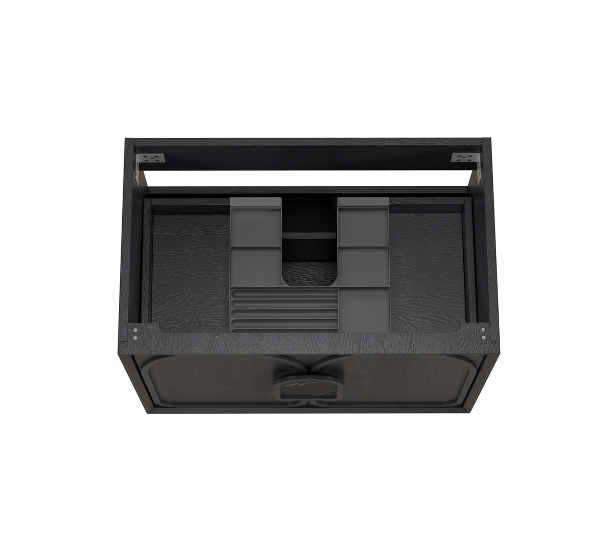 Otti Laguna Mark II Wall Hung Vanity | Black Oak
