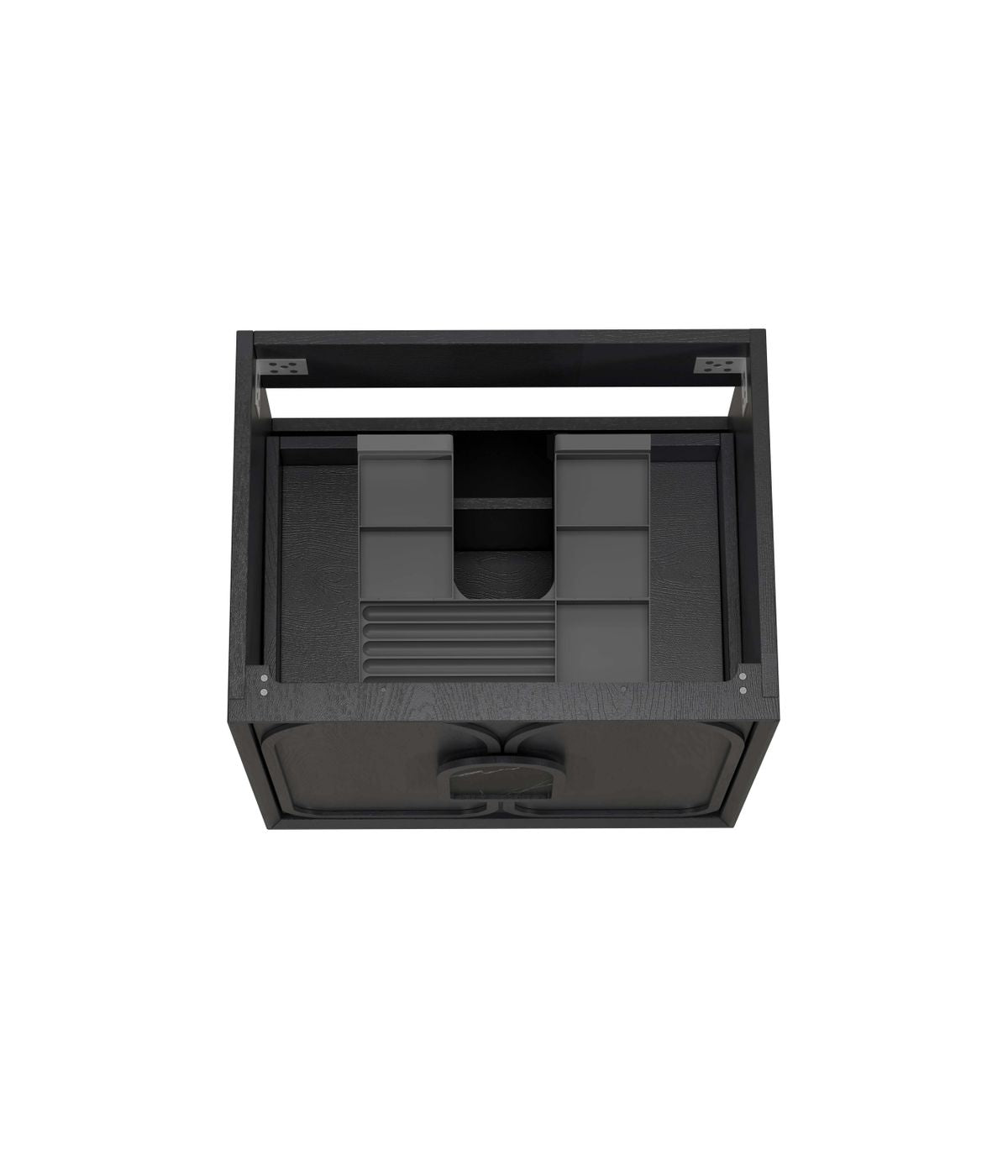 Otti Laguna Mark II Wall Hung Vanity | Black Oak