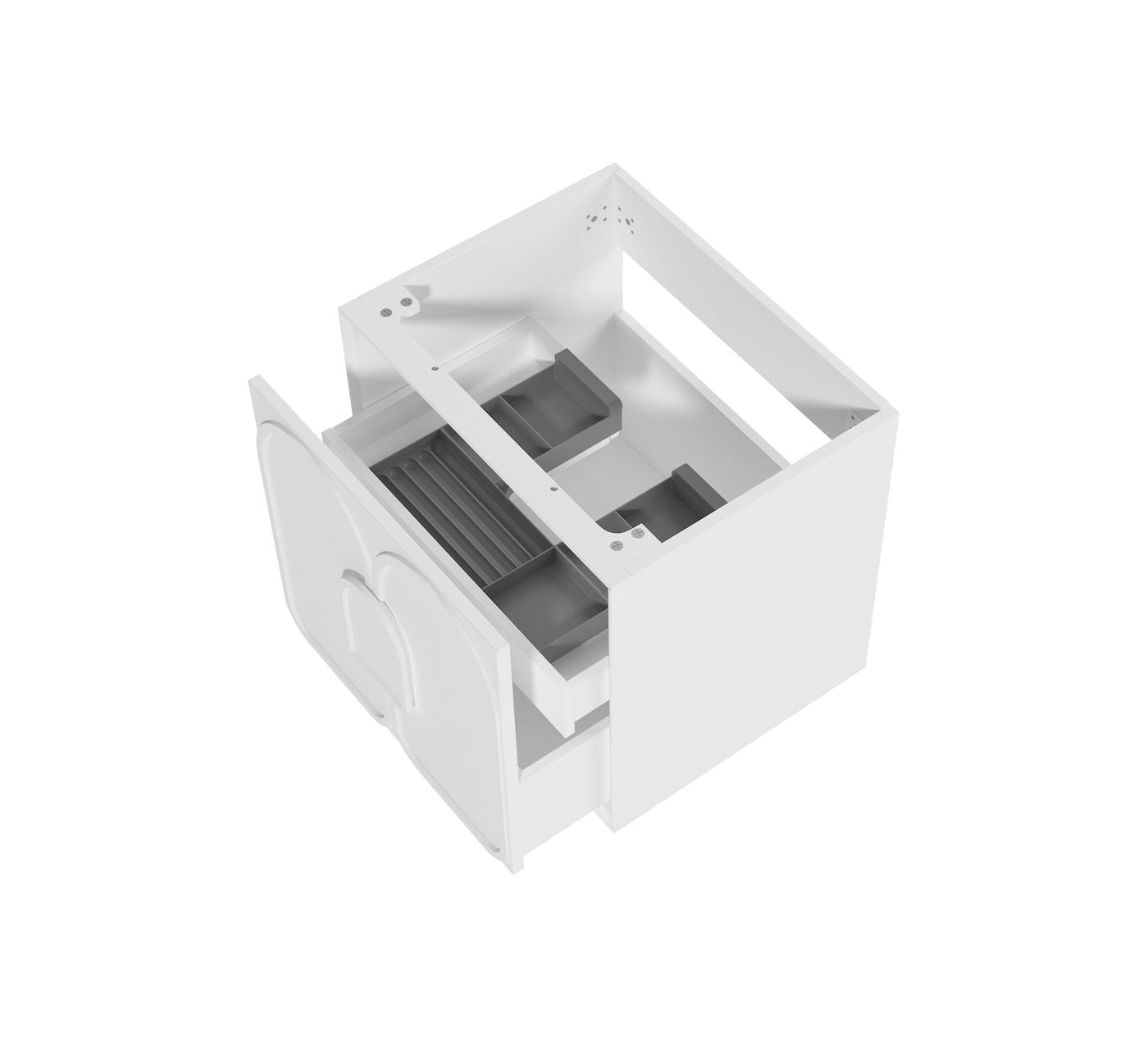Otti Laguna Mark II Wall Hung Vanity | Matte White